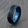 brushed black ring