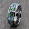 Opal and Abalone Shell Ring