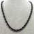 black rope chain