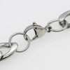 chunky silver figaro chain