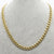 gold cuban curb necklace