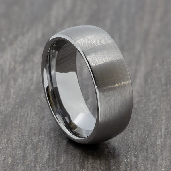 grey mens ring