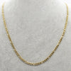 mens 3mm figaro necklace