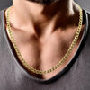mens 5mm gold curb chain