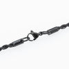 mens black chain