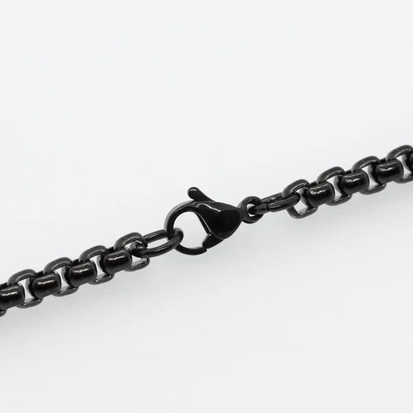 mens black chain