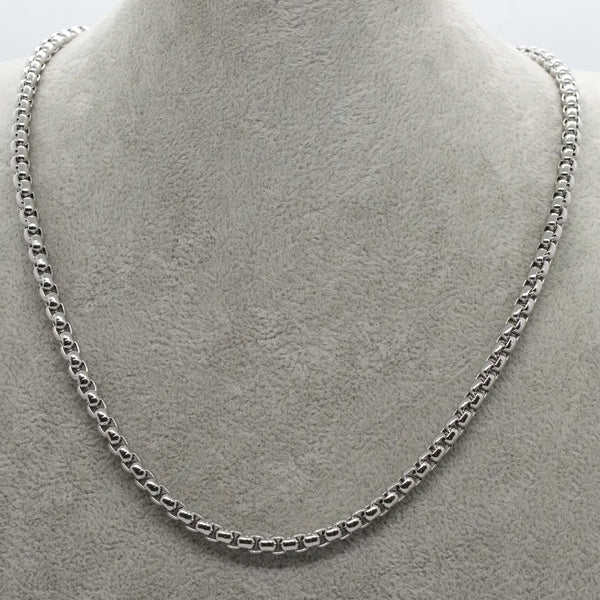 mens box chain