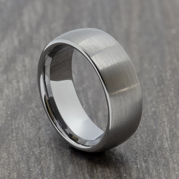 mens grey wedding ring
