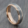 Two Colour 6mm Tungsten Ring