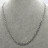 silver 4mm necklace