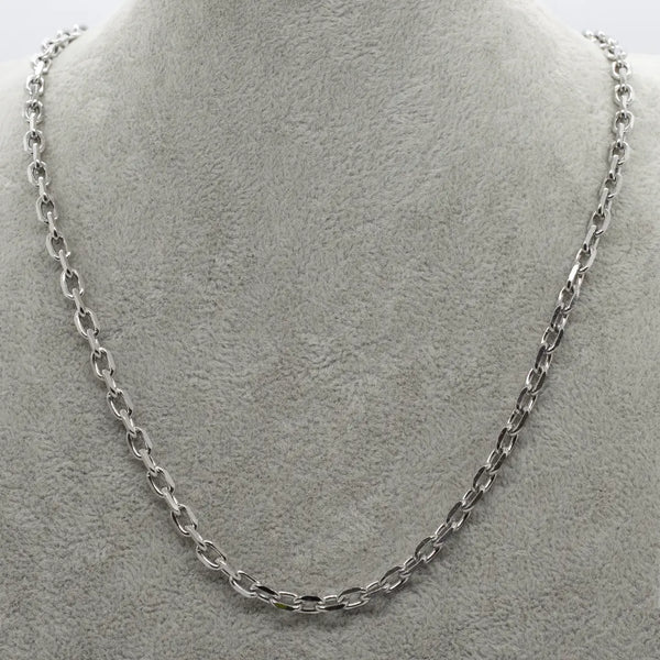 silver 4mm necklace