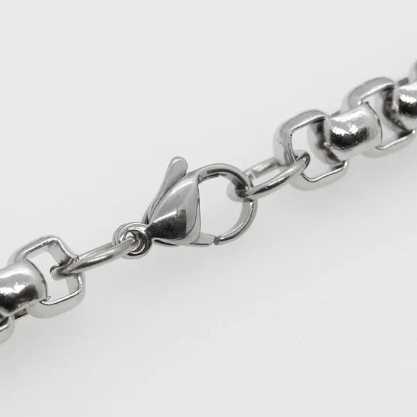 silver 6mm box chain