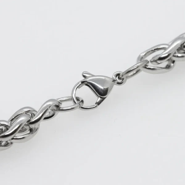 silver chain clasp