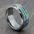 Opal and Abalone Shell Ring