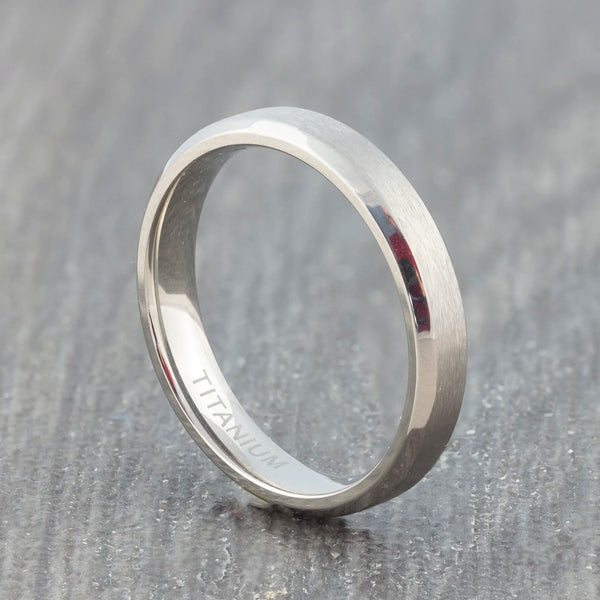4mm titanium ring