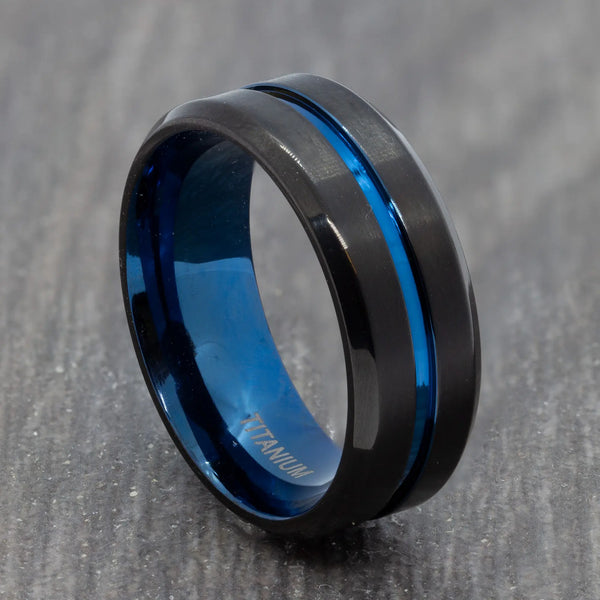 8mm black ring