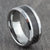 8mm mens tungsten ring