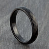 black 4mm wedding ring