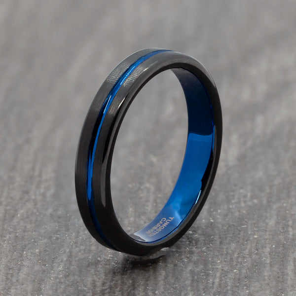 black 4mm ring