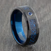black celtic wedding band