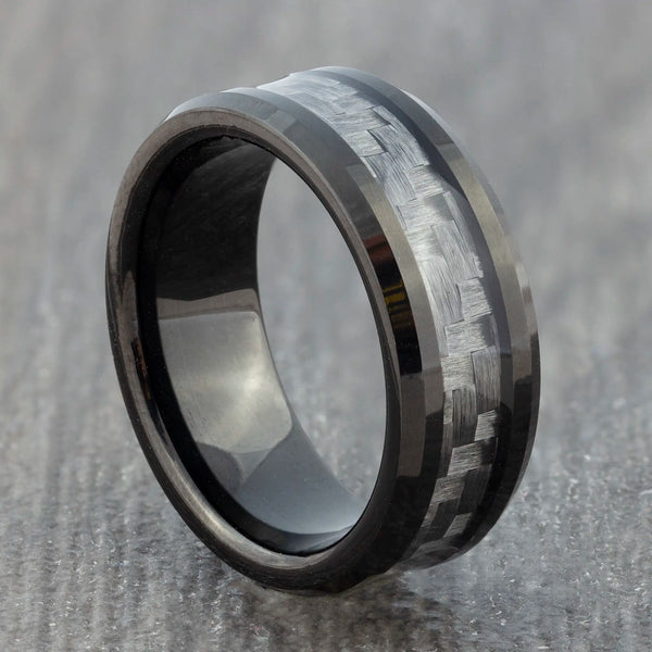black mens ring
