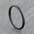 black tungsten ring