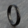 black tungsten ring