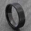 black tungsten ring
