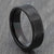 black tungsten ring