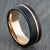 black tungsten ring