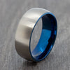blue engagement ring