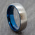 blue titanium ring
