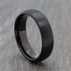 brushed wedding ring