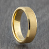 gold 6mm wedding band