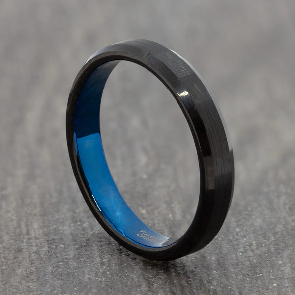 mens 4mm tungsten ring