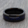 mens black court ring