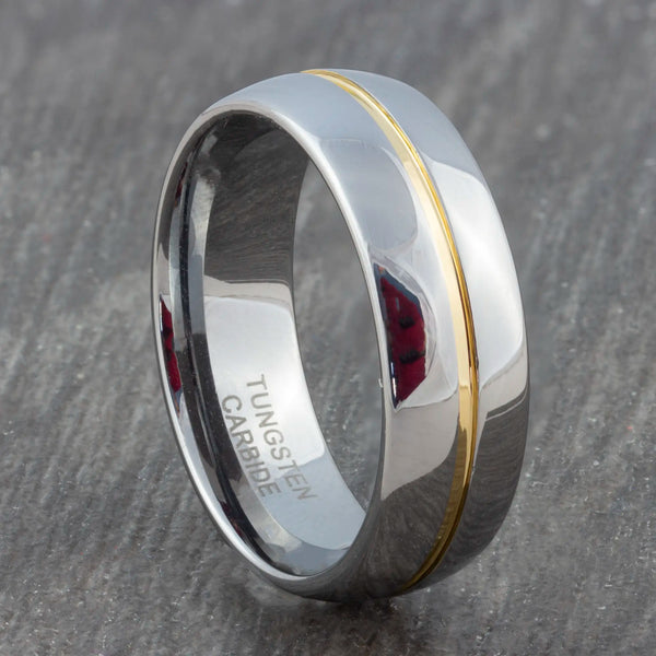 mens heavy wedding ring