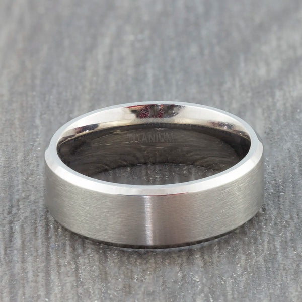 mens titanium ring
