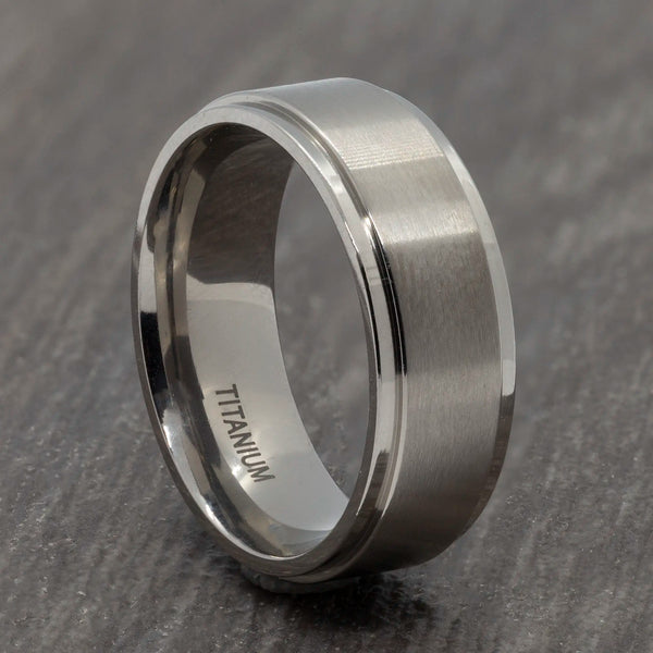 mens titanium ring