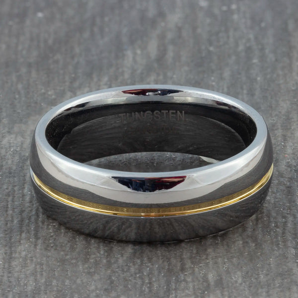 mens tungsten carbide ring