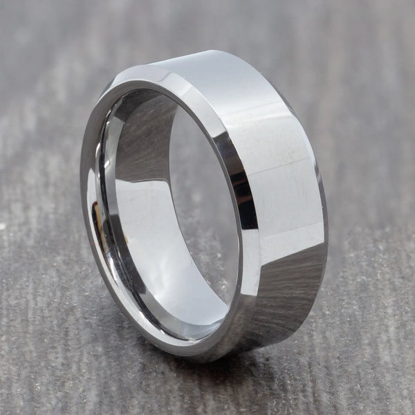 polished wedding band