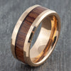 rose gold wedding band for women