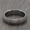 silver hammered ring