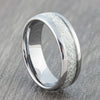 silver mens wedding ring
