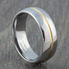 silver tungsten ring