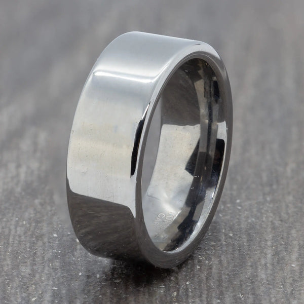 silver wedding band