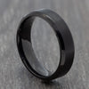 womens black wedding ring
