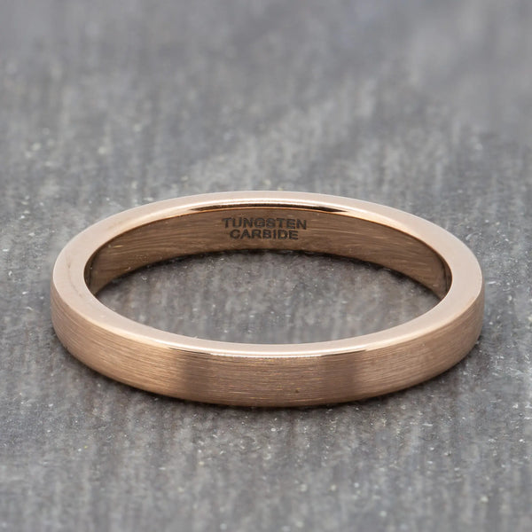 womens rose gold wedding ring