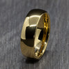 8mm mens gold wedding band