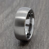 brushed tungsten carbide band